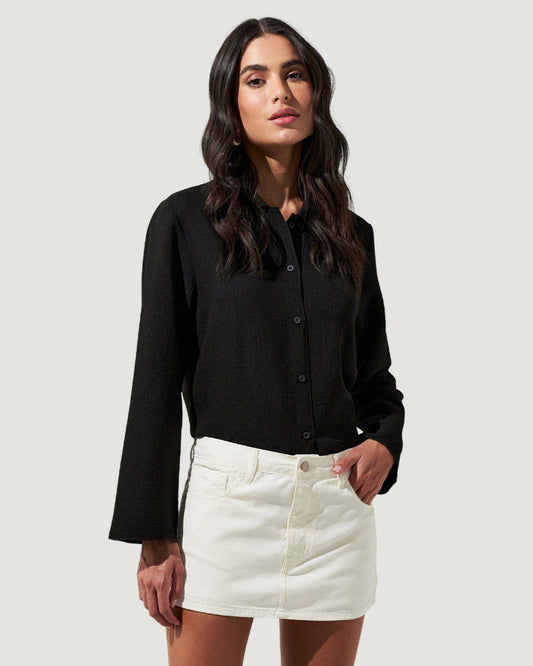 Shorts Saia Sarja BRANCO