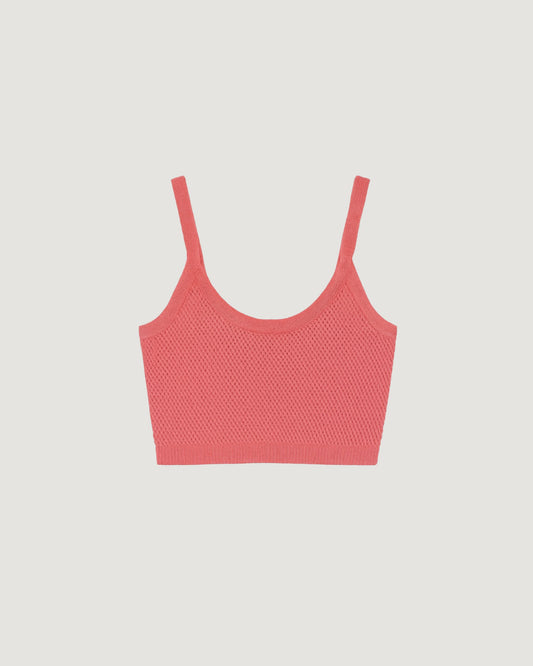 Top Tricot Texturizado ROSA