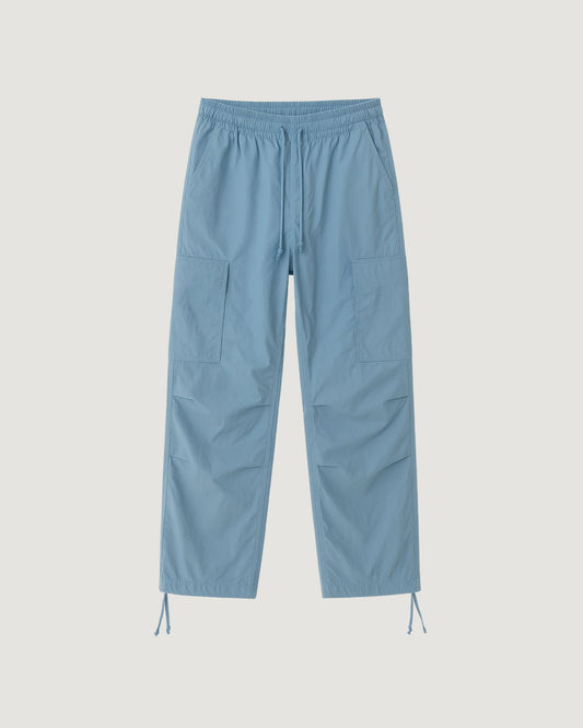Calça Cargo com Amarração AZUL