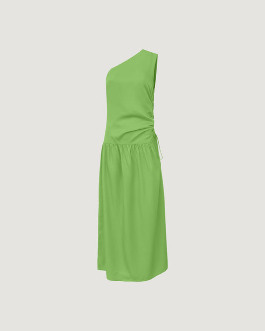 Vestido Longo Ombro só VERDE