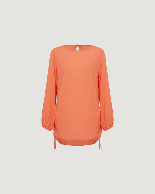 Blusa Voil de Viscose LARANJA