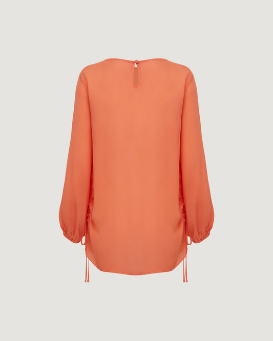 Blusa Voil de Viscose LARANJA