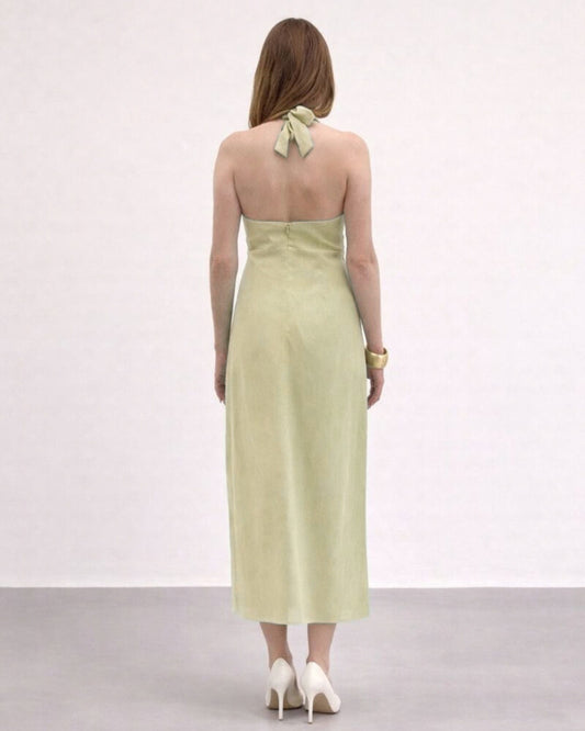 VESTIDO FRENTE ÚNICA ORVALHO (VERDE)