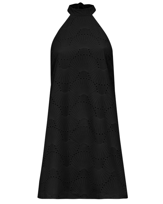 Vestido Frente Única Amarração PRETO