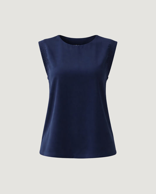 REGATA DETALHE CAVA PUNHO AZUL