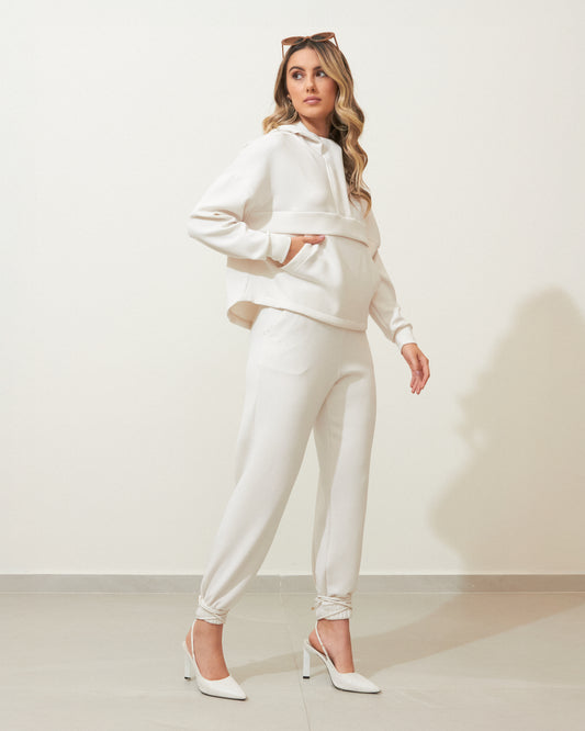 Calça Moletom Jogger WHITE