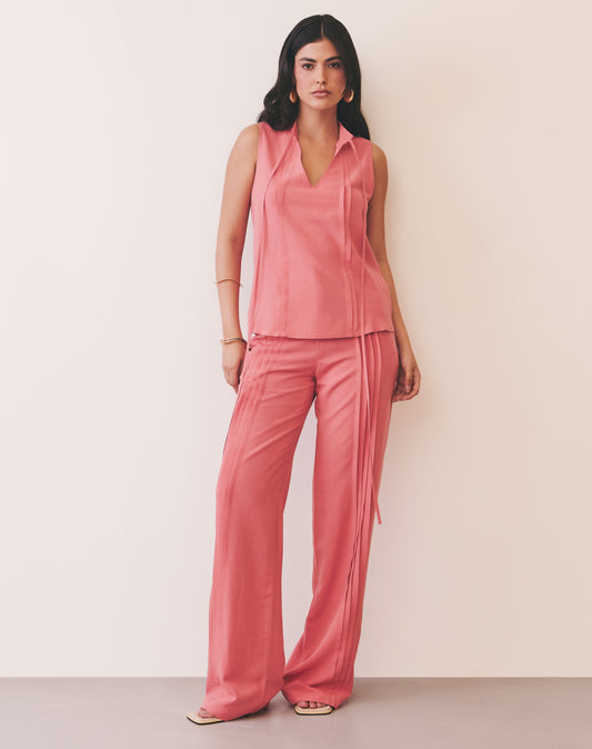 REGATA COM PREGAS AMARRAÇÃO CORAL