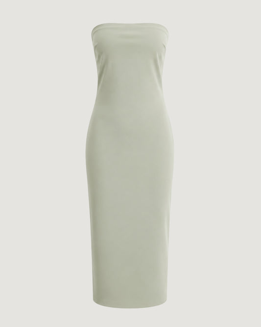 VESTIDO TOMARA QUE CAIA BERUGE(VERDE)