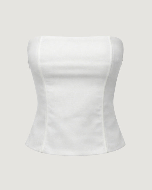 BLUSA TOMARA QUE CAIA BRANCO