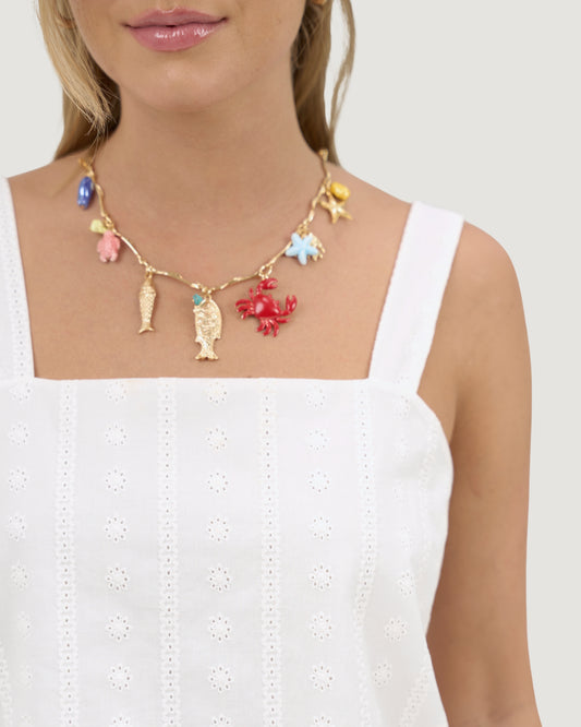 BLUSA COSTAS EM TRICOT OFF WHITE