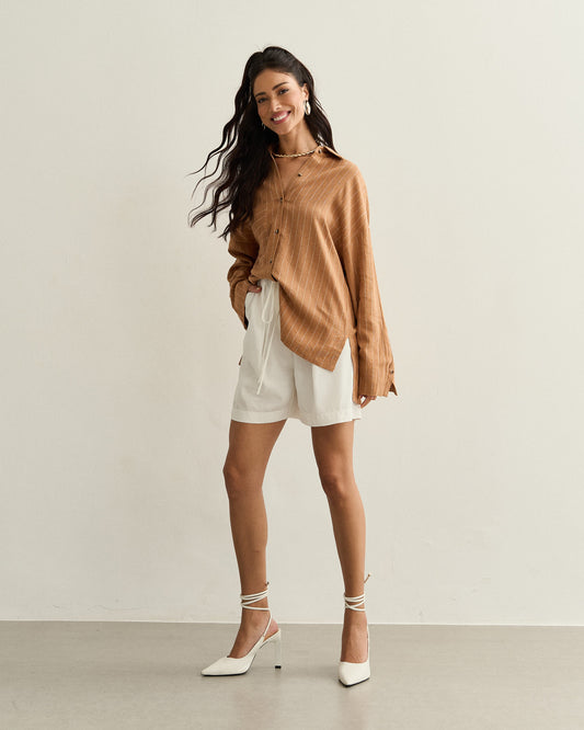 CAMISA COM BOLSO FUNDO CRAFT LISTRA OFF