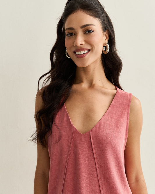 REGATA DETALHE FENDA LATERAL ROSA