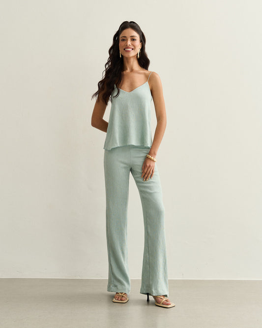 REGATA CANELADA AZUL