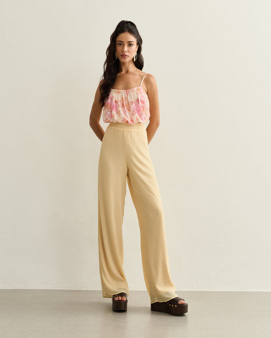 CALÇA YORIO PANTALONA AMARELO