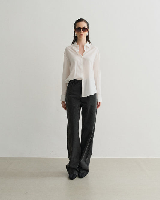 CAMISA PALA COSTAS OFF WHITE
