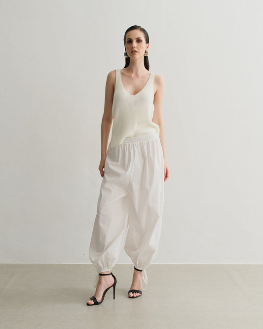REGATA TRICOT FENDA LATERAL OFF WHITE