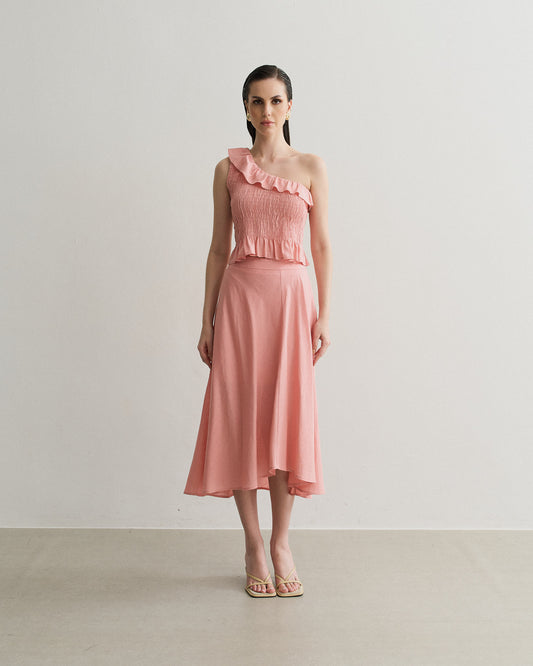 SAIA GODE MIDI ROSA