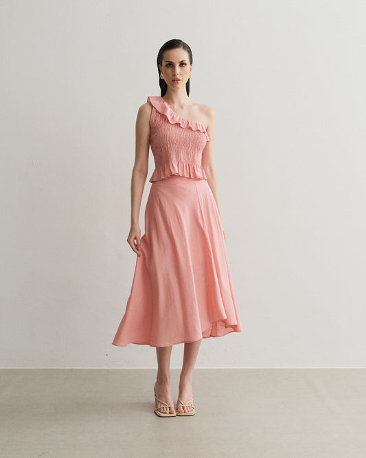 SAIA GODE MIDI ROSA