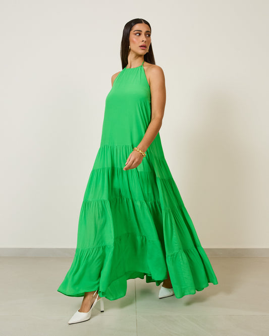 Vestido Frente Única Três Marias VERDE