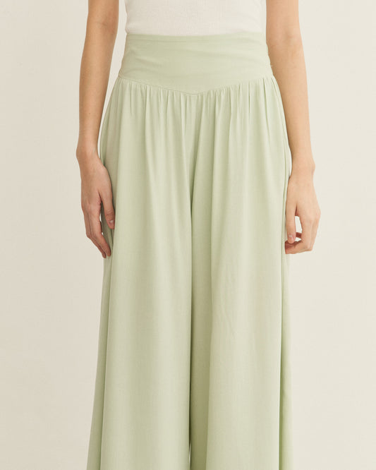 CALÇA PANTALONA PALA FRONTAL VERDE