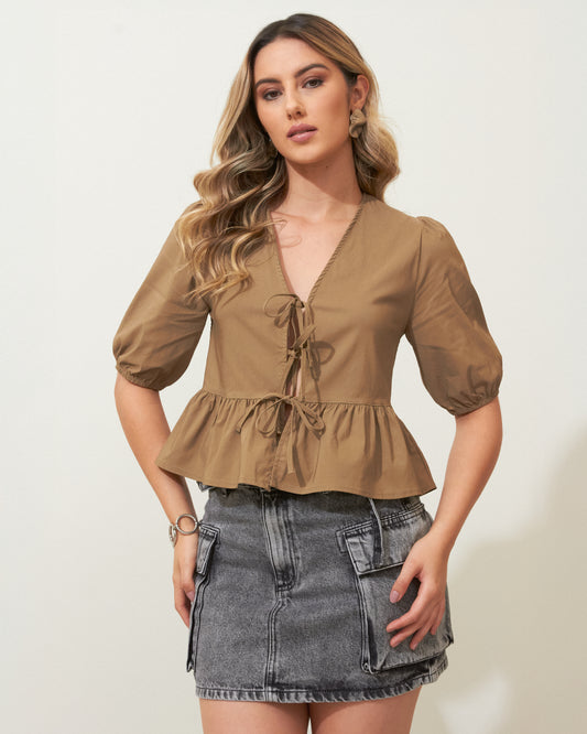 Saia Bea Jeans CINZA