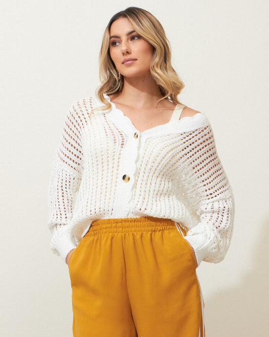 Blusa Tricot Mira BRANCO