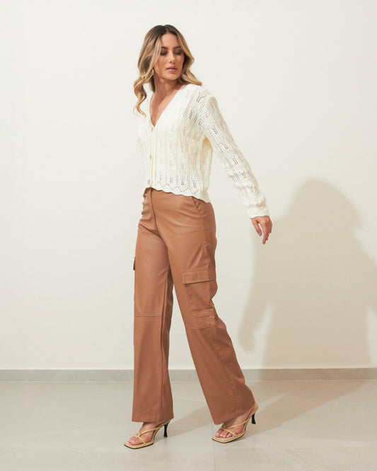 Blusa Tricot Lira Off WHITE