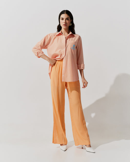 Camisa Náutico Slim LARANJA