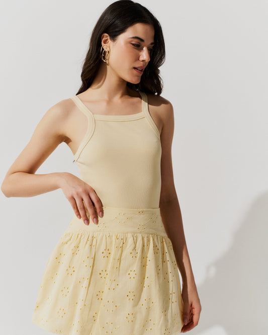 Shorts Saia Balonê AMARELO