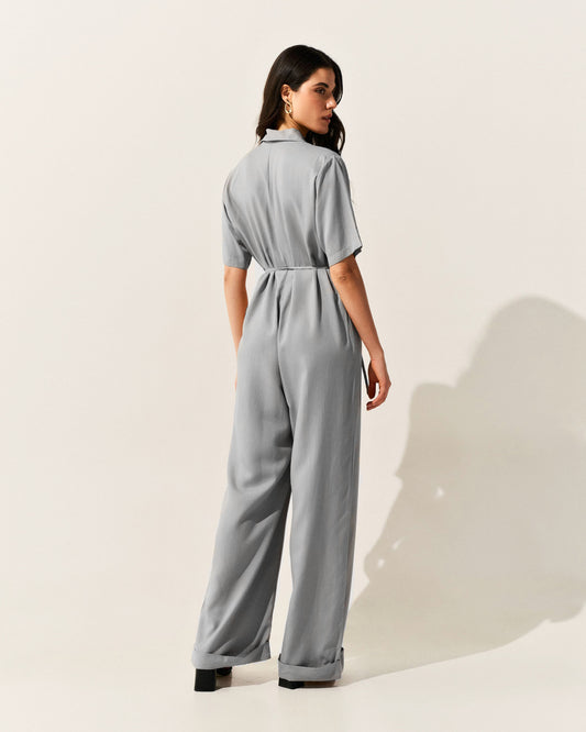 Macacão Camisaria CINZA