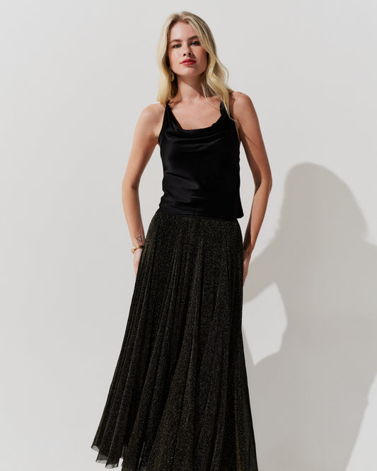 Blusa Decote Degagê PRETO