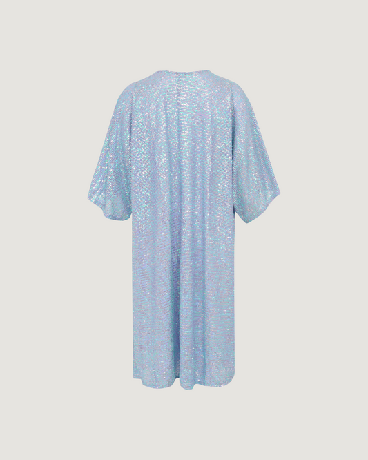 Kimono Longo Paetê Zuri LILAS