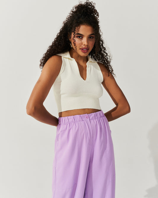 Regata Polo tricot Giuliana WHITE