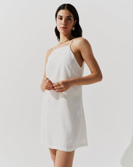 Vestido Básico Alças Finas OFF