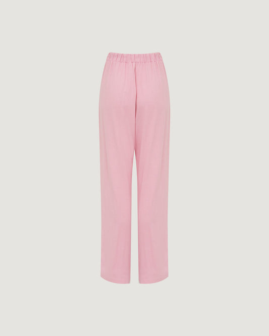 Calça Crepe Cós Elástico ROSA