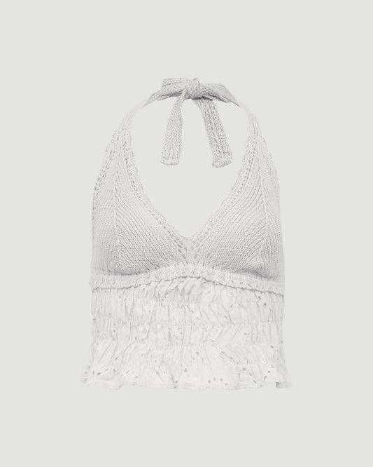 Cropped Frente Única Off WHITE