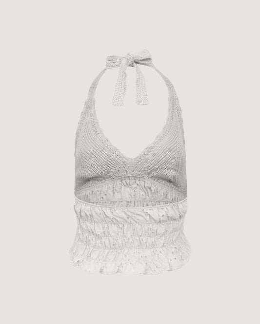 Cropped Frente Única Off WHITE
