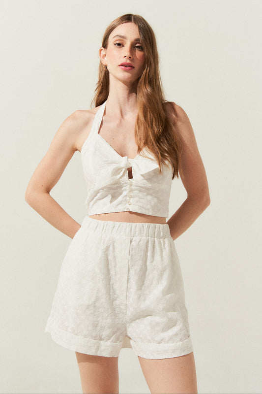 Shorts Bordado Harumi BRANCO