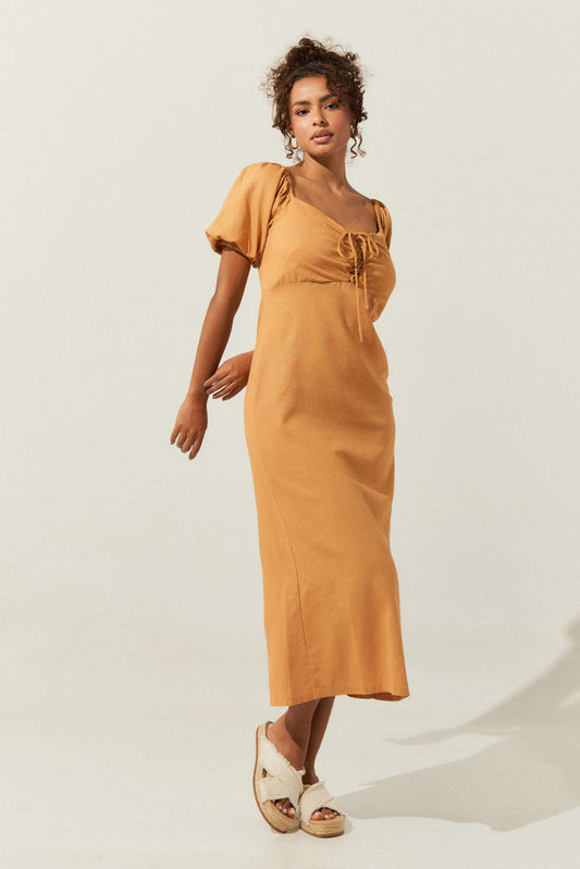 Vestido Lina CARAMELO
