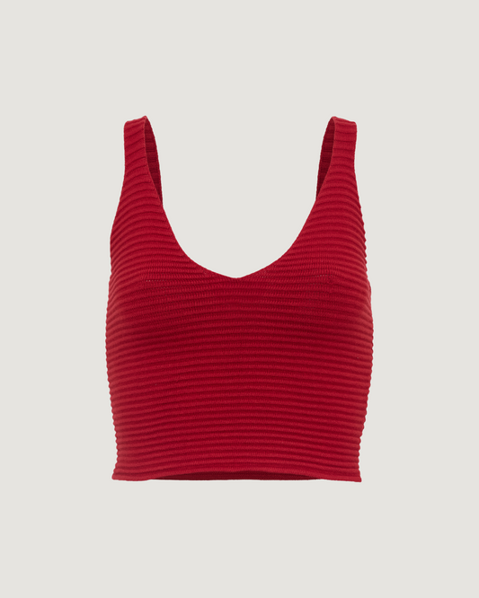 Top Tricot Vermelho UNICA