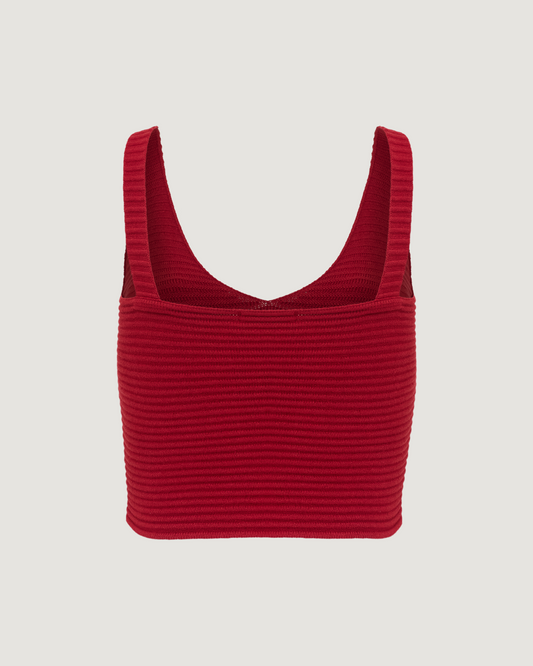 Top Tricot Vermelho UNICA