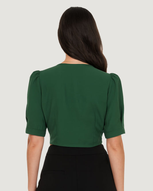 Blusa Amarração Daisy VERDE