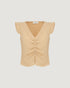 Blusa Decote V Laura Bege UNICA