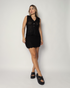 Saia Tricot PRETO