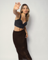 Top Busto Estruturado CINZA
