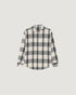 Camisa Flanela Xadrez Vermelho e CINZA