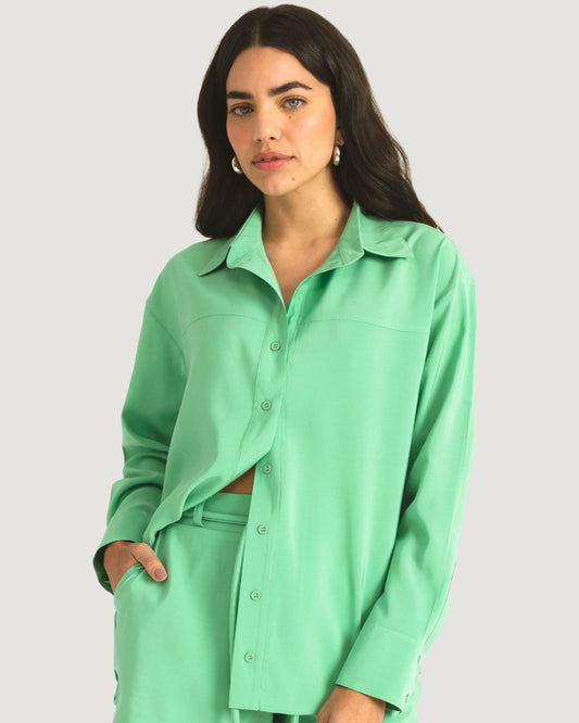 Camisa Oversized Clean VERDE