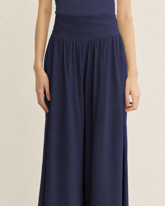 CALÇA PANTALONA PALA FRONTAL AZUL