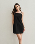 VESTIDO ALFAIATARIA DE ALCINHA PRETO