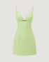 VESTIDO LAISE RECORTE BUSTO VERDE